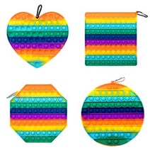 KC 인증 대왕 대형 푸시팝 빅사이즈 푸쉬팝 뽁뽁이 팟잇 게임 팟입 틱톡 뽁뽁이 장난감, 대형 하트