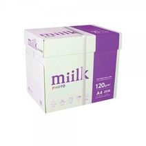 한국제지 밀크 복사용지 PHOTO 120g, A4, 2000매