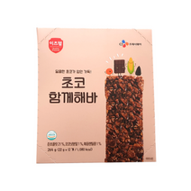 이츠웰 초코 함께해바 시리얼바 12p, 264g, 3개