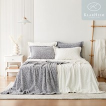 클라르하임 필리아 극세사 담요 S, 그레이