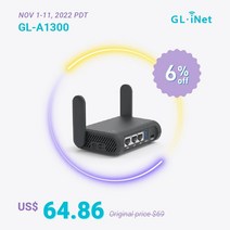 무선 라우터 공유기 GL.iNet 슬레이트 플러스 무선 여행 라우터 VPN 암호화 포켓 사이즈 오픈 소스 NAS, 03 AU PLUG