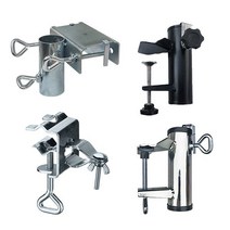 파라솔거치대×556bv, 테이블고정형(블랙)