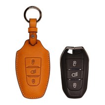 에첼소 [에첼소]푸조508GT 스마트키케이스 Peugeot508GT Smart Key Case, 탄(Tan)