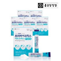 종근당건강 프리바이오틱스 FOS 프로바이오틱스 유산균 프락토올리고당 6박스