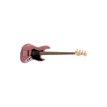 Squier by Fender 일렉트릭 베이스 Affinity Series ™ Jazz Bass ® Laurel Fingerboard Black Pickguard Burgundy Mist 소프트 케이스 포함