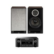 마란츠 M-CR612 + 엘락(ELAC) DBR62 하이파이 오디오, 612(블랙), 스피커(블랙)