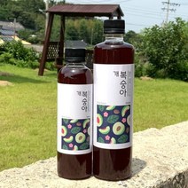 농부프린스 개복숭아청 개복숭아진액 원액 1000ml, 1, 본상품선택