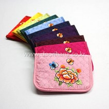 전통디자인 지갑 카드지갑 외국인선물 부모님선물 두리한지공방