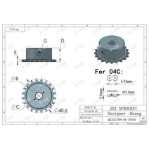 기어 부품 톱니 체인 호환 1pcs 8mm 보어 20 치아 20t 금속 파일럿 모터 롤러 드라이브 스프로킷