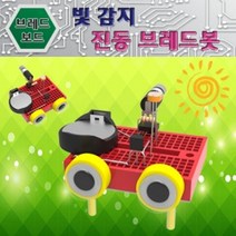 트레이드몰▶사이언스팜 빛감지 진동 브레드봇 전자회로키트만들기 브레드 기판보드 로보트 로봇 보드로◀트레이드몰, ◀트레이드몰▶