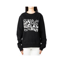 메종마르지엘라 21SS 여성 로고 맨투맨 S51GU0108 S25498 900 S51GU0108S2549890006