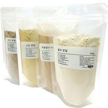 고삼가루 백지 백봉령 율루 가루 분말 천연 팩, 고삼100g+백지100g+백봉령100g+율무100g