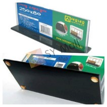 스탠드꽂이 250 X 80mm 커피숍메뉴판 종이꽂이 종이메뉴판 네일샵메뉴판 업소용메뉴판 음식점메뉴판 미용실메뉴