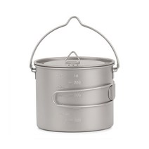 가재울통상 티타늄 캠핑 티탄 냄비 백패킹 1100ml TC1100 취사 초경량 0-93-056934-53ea, gajae5407 본상품선택