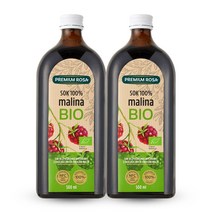 프리미엄로사 유기농 라즈베리 원액 100% 500ml, 2개