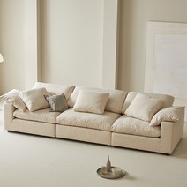 까미나르 클라우드 로얄소프트 4인 쇼파, 네이비