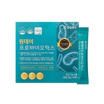 유유제약 원데이 프로바이오틱스 유산균 17종 60포