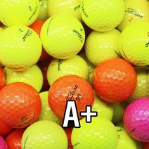 타이틀리스트 A+ A A-모음, 10개, 타이틀리스트 2피스 컬러 혼합 A+ 10알