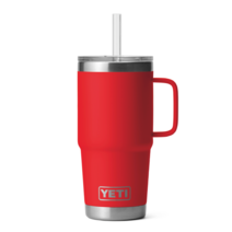 [ 예티 YETI ] 캠핑용 램블러 머그 텀블러 25온스 단품 칼라선택 YETI RAMBLER 25oz MUG, White
