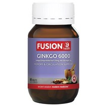 Fusion 퓨전 은행잎 추출물 Ginkgo 60정, 1개