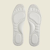 팔자걸음 평발교정 맞춤 기능성 신발 아치 깔창 탈취제 남성 및 여성용 땀 흡수 통기성 항균 고탄성 스포츠 편안한 패드 삽입, WHITE_35-36