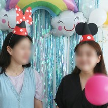 생일 고깔 꼬깔 모자 DIY 만들기 4종 해피벌스데이 파티 햇, 4.퍼플리본