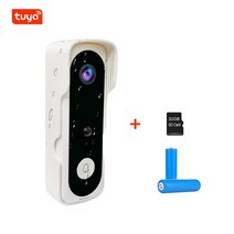 Mini 2.0MP Tuya APP Doorbell Camera WIFI Security CCTV Wireless 1080P Smart Home Video Intercom IR N, 05 V20S-W-32G-BB