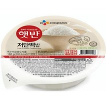 CJ 햇반 즉석밥 저단백밥 180g, 11개