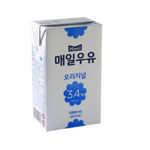 매일유업 매일우유 멸균우유 오리지널, 1000ml, 2개