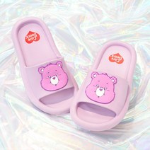 에이블팩토리 케어베어 튜브 슬리퍼 KC인증 실내화 거실화 여름 물놀이 아쿠아 슬리퍼