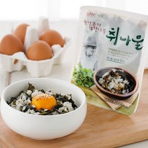 취나물 밥 윤영근의 착한나물 80g X 20개 비빔밥 볶음밥, 20팩