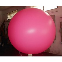 풍선 간판 2M PVC 팽창 식 헬륨 풍선 하늘 비행 광고 프로모션 이벤트, 03 Pink2_01 2m diameter