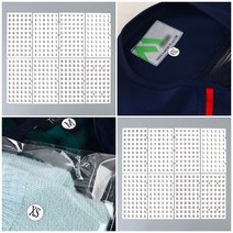 의류 사이즈 스티커 표시 라벨 60P, S