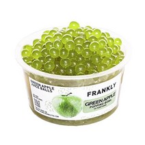 FRANKLY 팝핑보바 - 버블티 요거트 케이크 디저트용 (애플 450g)