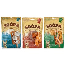 SOOPA [페그너티] 수파 그레인프리 식물성 순수 야채간식 코코넛츄/ 파파야츄 100g, 코코넛, 1팩