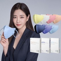 가림 김사랑 컬러 새부리형마스크 30매 여름용 얇은 세부리형마스크 중형 소형, 오션블루