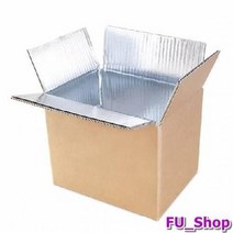 ForU833 은박 보냉박스 270mm 30개 우체국박스 택배박스 포장 택배 은박박스