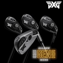 PXG 젠5 블랙 아이언 GEN5 0311 XP P T 6 세트 5-W 초급자 초중급자 상급자 피엑스지, GEN5 0311P, R