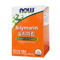 [나우푸드] 실리마린 60캡슐, 1박스