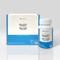 밸런스 미네랄 120정x2병 (2개월분) 칼슘 마그네슘 2 1비율, 단일속성