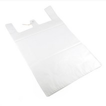 흰색 손잡이 비닐봉투 편의점봉투 약국봉지 XL