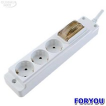 ForU664 현대일렉트릭 멀티코드 고용량 3구 5m 1개 사무용품 전기용품 공구