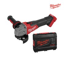 밀워키 본체+케이스 포함/밀워키 M18 FSAG100X-0X 충전 4인치 앵글 그라인더 베어툴 전동공구, 단품없음
