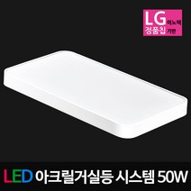 [필립스] LED아크릴 거실등 모음 LG칩 삼성칩, 01_시스템 LED거실등 50W