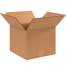 Aviditi 121210 Corrugated Cardboard Box 12” L x 12” W x 10” H Kraft for Shipping Packing and Mov, 1