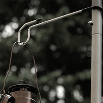미니멀캠핑 돼지꼬리 랜턴걸이(U자-대형) 낚시 야외 차박 조명, 단품