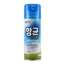 리빙굿 항균스프레이 220ml 실내 곰팡이 세균 탈취제, 1개, 단품