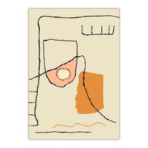 발수건 규조트 규조토발매트 추상적인 기하학 거실 방 십대 홈 푹신하고 부드러운 바닥 라운지 홈스테이 카펫, 35.D - 200x300cm