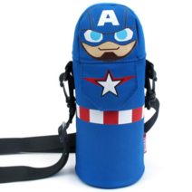 초등남아 어린이 마블 물병크로스 물통주머니, 캡틴아메리카