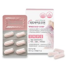 특허받은 유산균 락토바이오우먼 질유래유산균 여성유산균 프로바이오틱스 플란타룸 살리바리우스 퍼멘텀 아연 셀렌, 3박스, 500mg x 30캡슐